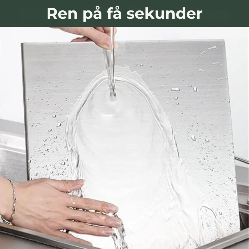 ProSkær™ – Professionelt skærebræt i rustfrit stål – uden PFA'er