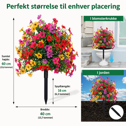 GrønLykke™ Blomsterkugle | Friskt grønt look året rundt uden besvær
