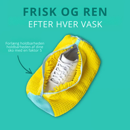SkåneSko™ | Oplev bekvemmeligheden ved at vaske dine sko sikkert