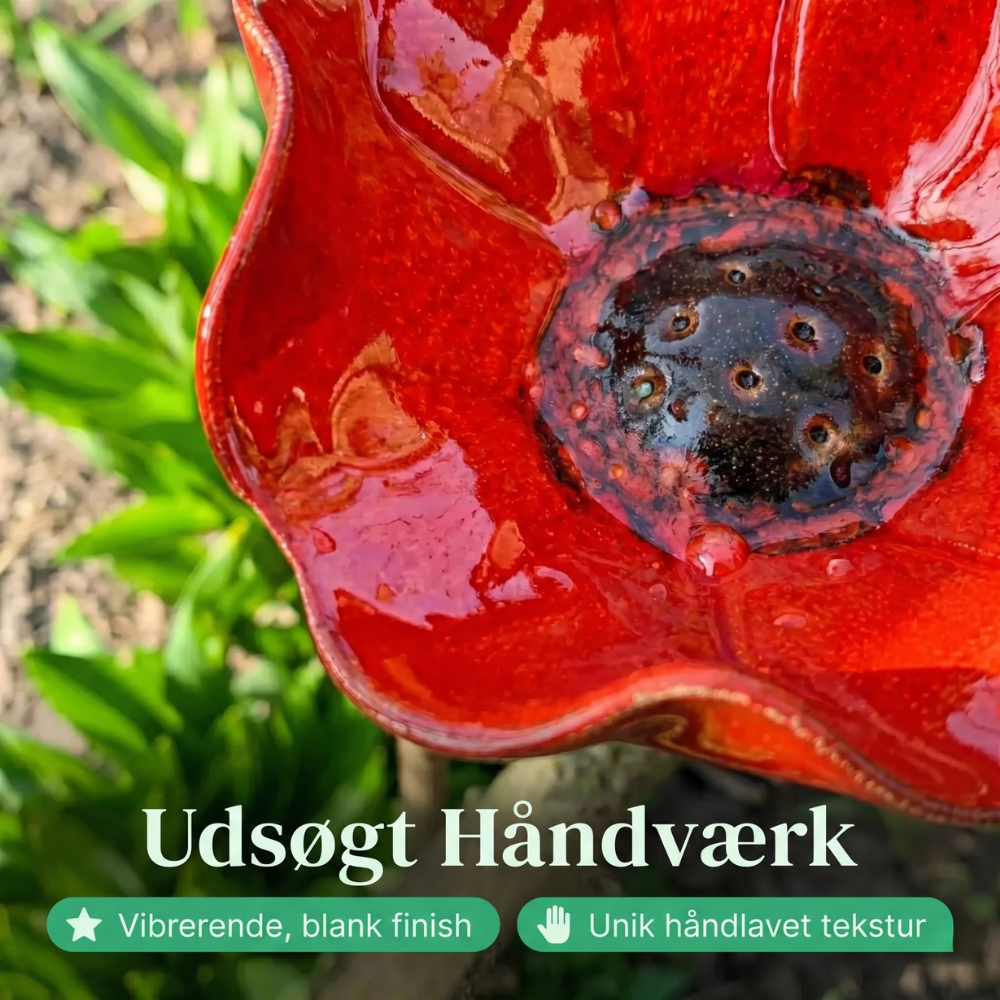 FugleFryd Oase™  - Fuglebad & Vandstation til Haven