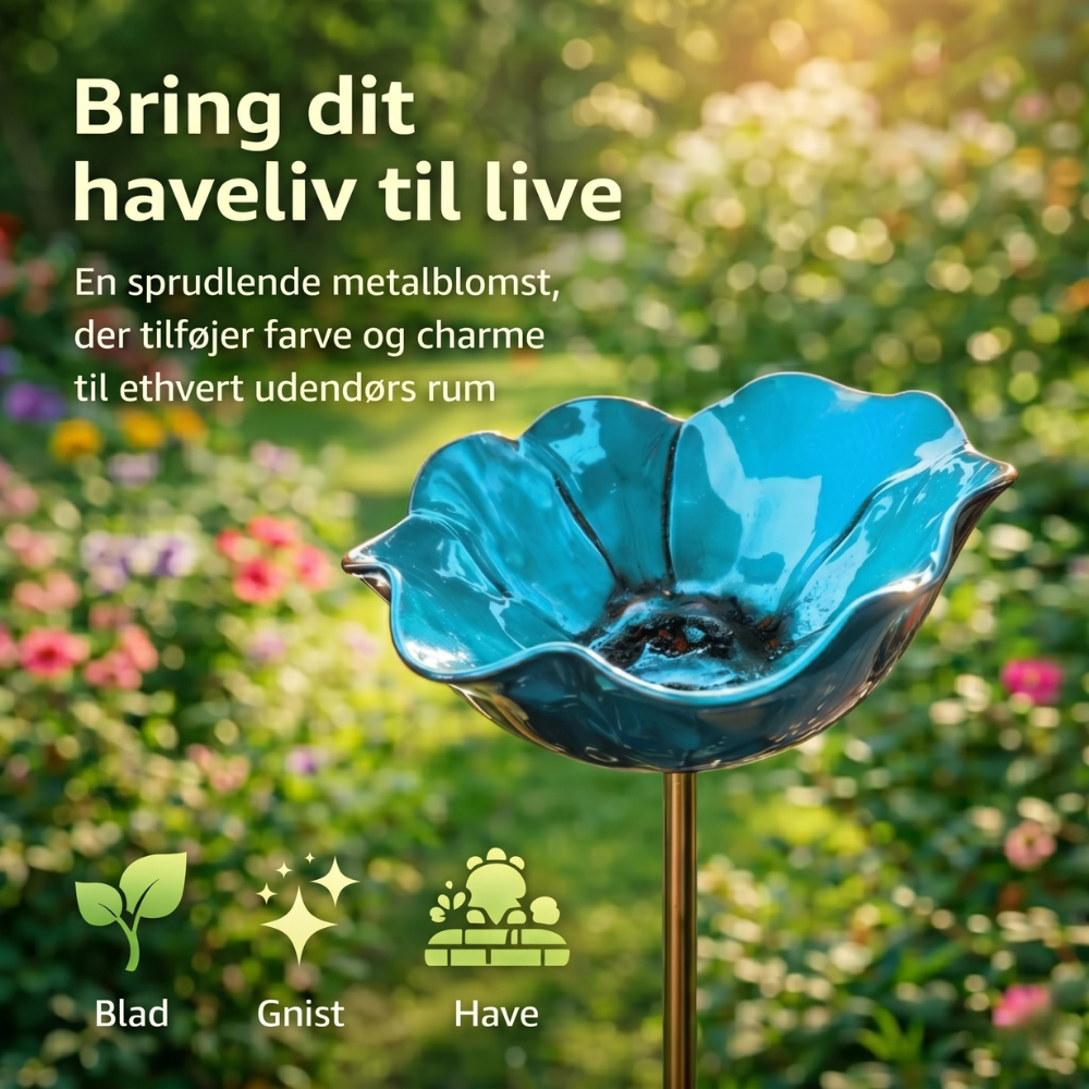FugleFryd Oase™  - Fuglebad & Vandstation til Haven