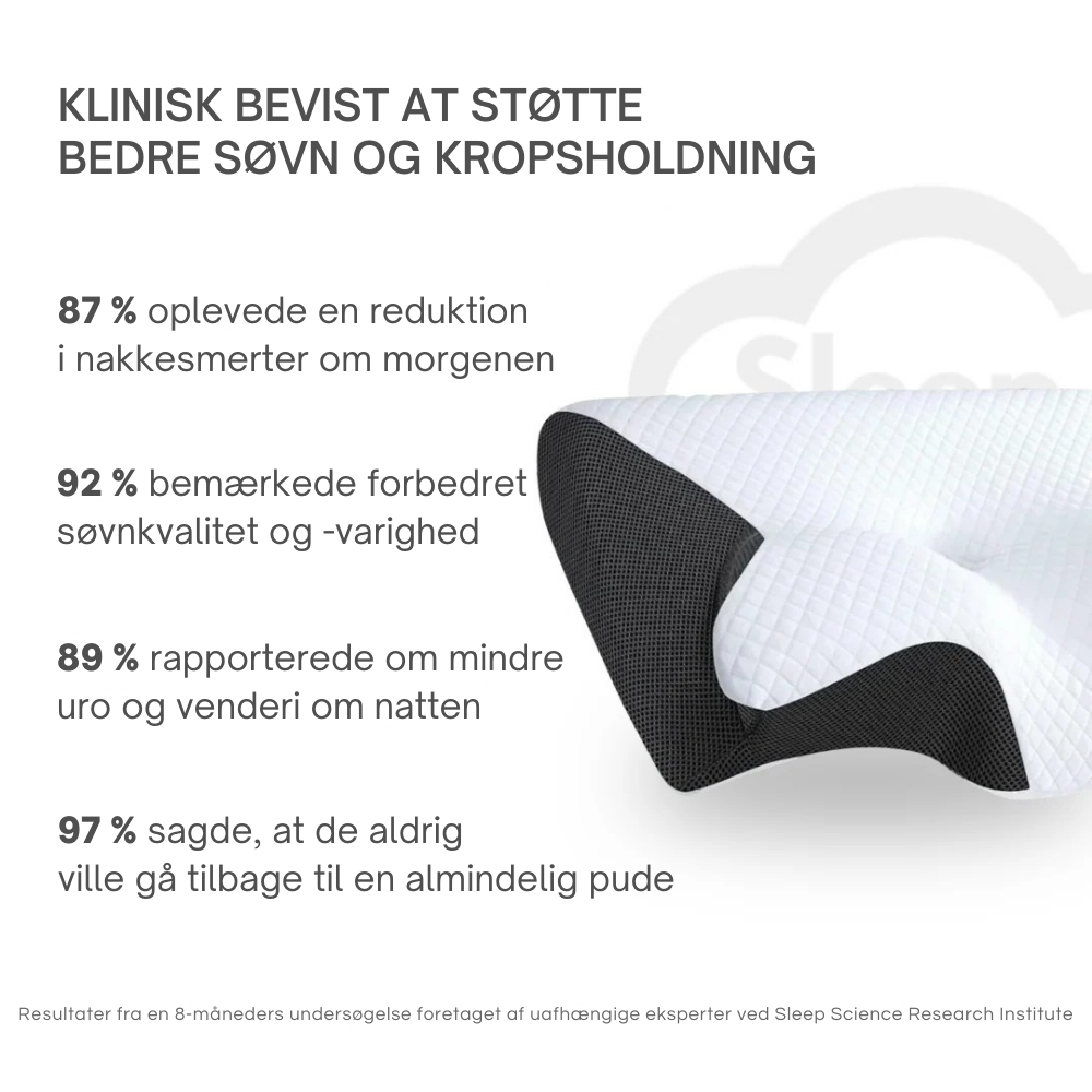 ErgoDrøm™ | Få den støtte din nakke har manglet hver nat