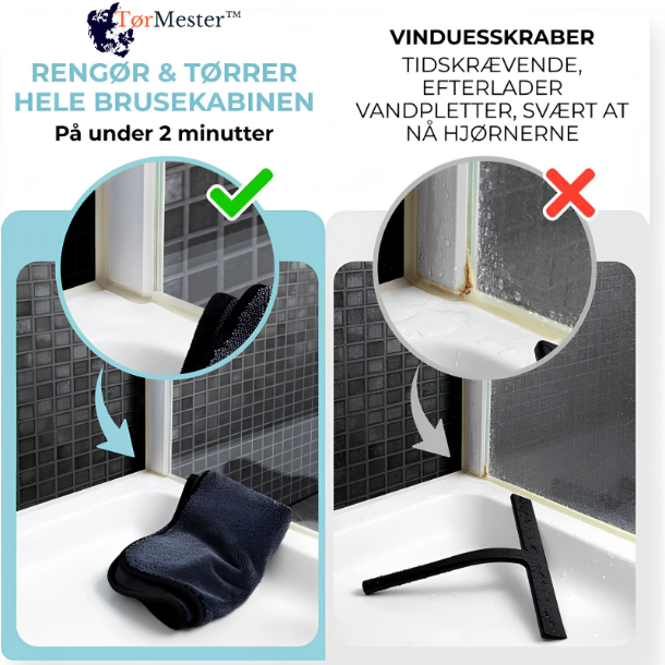TørMester™ | Tør hurtigt, sikkert og uden striber – hver gang