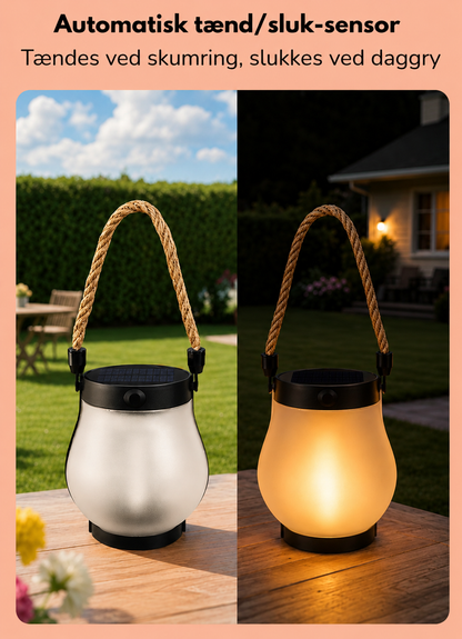 Solglød Lampe™ | lanternen med den evige flamme